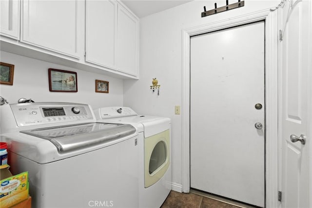 3291 Lemon Dr, Simi Valley, CA 93063 - laundry area featuring washing machine and dryer and cabinet space