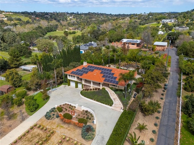 aerial view