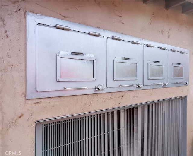 exterior details with stucco siding