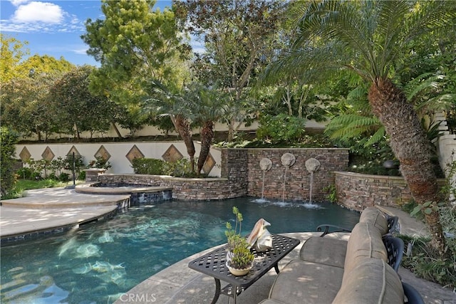 19586 Cloverwood Cir, Huntington Beach, CA 92648 - view of swimming pool featuring a patio