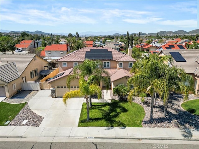 29851 Fox Creek Dr, Menifee, CA 92586 - aerial perspective of suburban area with mountains