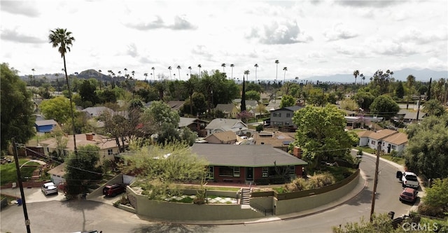 4365 Alta Vista Dr, Riverside, CA 92506 - aerial perspective of suburban area with a mountainous background