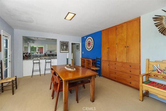 4365 Alta Vista Dr, Riverside, CA 92506 - dining room with light colored carpet