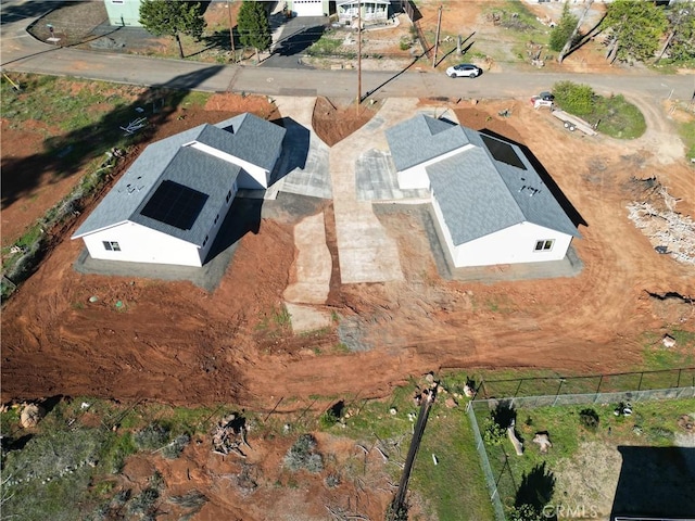 drone / aerial view