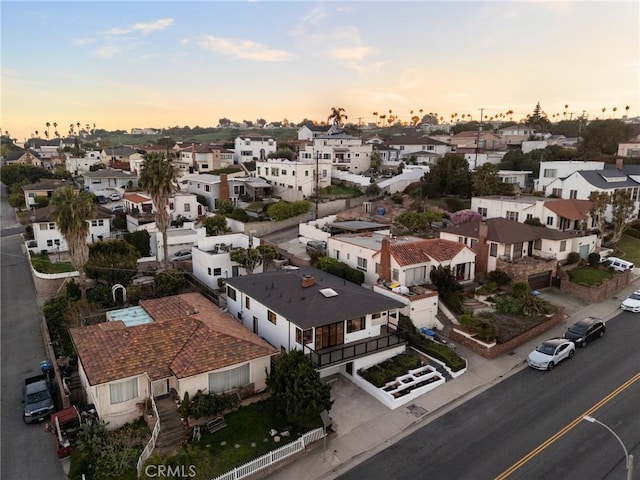 1331 W 17th St, San Pedro, CA 90732 - aerial view at dusk of a residential view