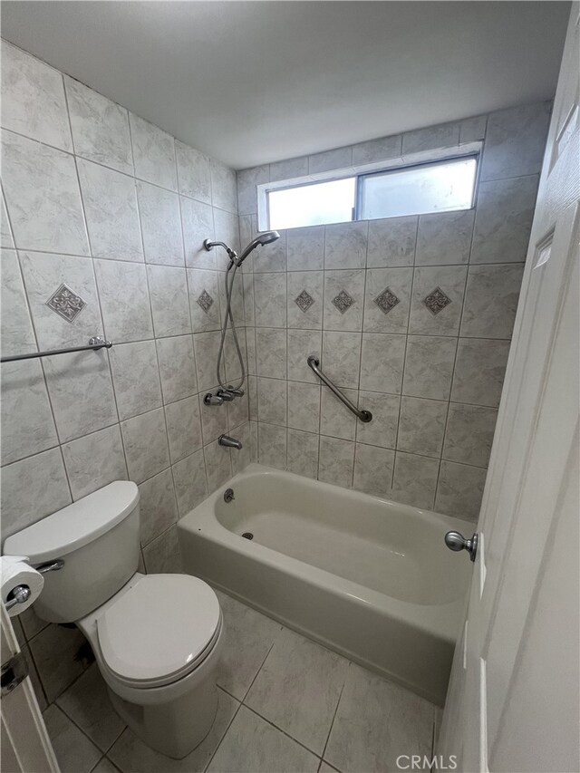 901 Vista Verde Cir, Duarte, CA 91010 - full bathroom featuring toilet, shower / washtub combination, and tile patterned floors
