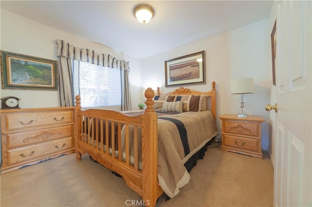 bedroom with carpet flooring