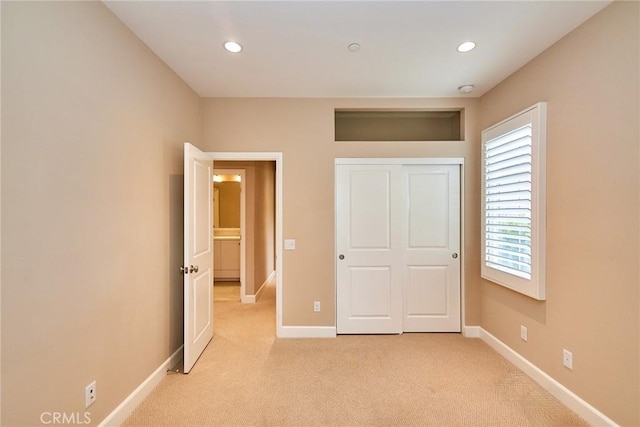 54 Trotter, Irvine, CA 92602 - unfurnished bedroom with light colored carpet and recessed lighting