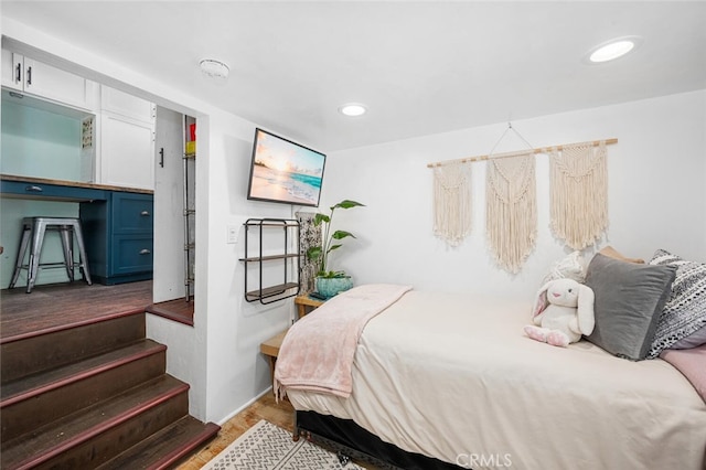 27 A Surfside Ave, Surfside, CA 90743 - bedroom featuring wood finished floors and recessed lighting