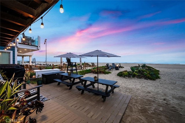27 A Surfside Ave, Surfside, CA 90743 - deck featuring a water view
