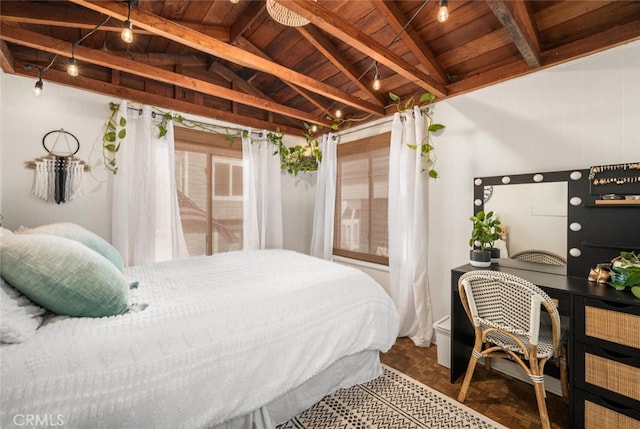 27 A Surfside Ave, Surfside, CA 90743 - bedroom featuring wood ceiling and an office area