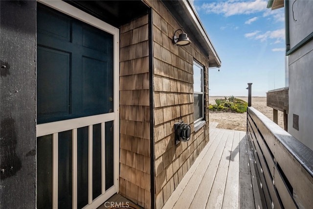27 A Surfside Ave, Surfside, CA 90743 - view of wooden terrace
