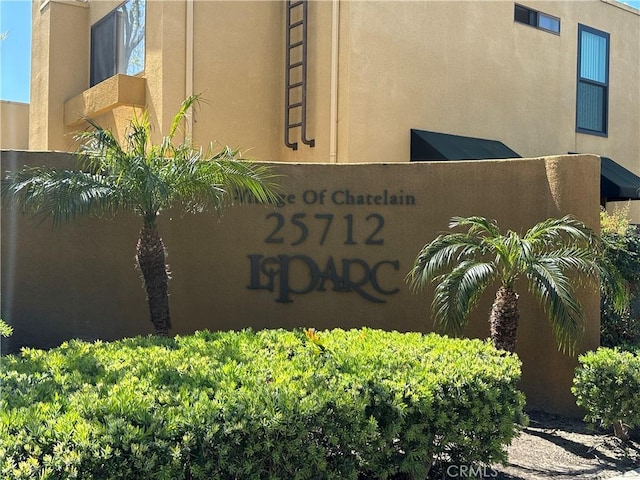 25712 Le Parc Unit 96, Lake Forest, CA 92630 - view of community / neighborhood sign