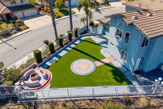 15331 Lillian Pl, Hacienda Heights, CA 91745 - birds eye view of property featuring a residential view