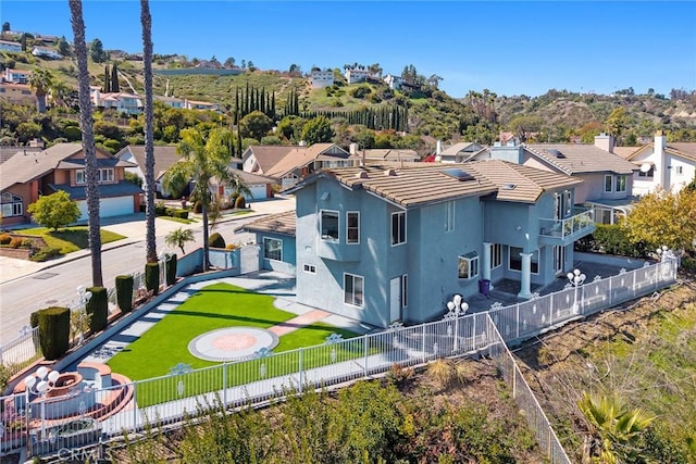 15331 Lillian Pl, Hacienda Heights, CA 91745 - birds eye view of property with a residential view