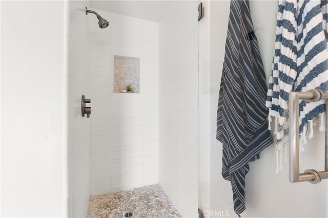 full bath featuring a shower stall