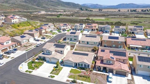 36082 Saint Claire Ct, Winchester, CA 92596 - aerial perspective of suburban area featuring a mountain backdrop