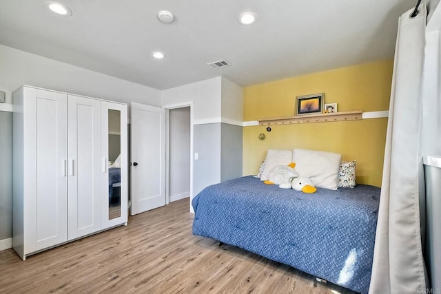 2760 Thunder Dr, Oceanside, CA 92056 - bedroom with wood finished floors and recessed lighting