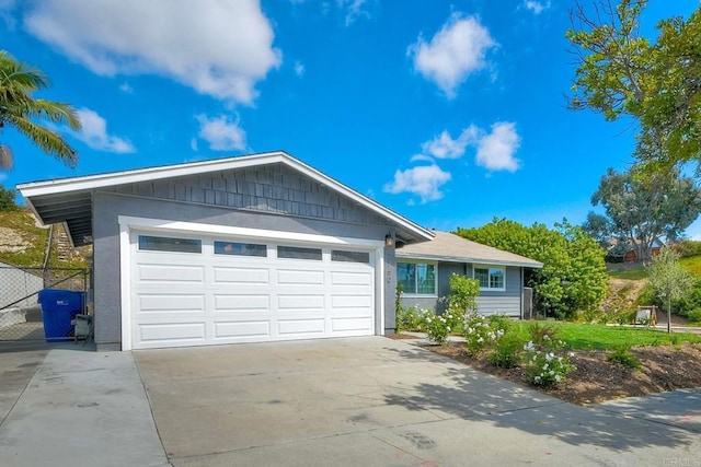 2760 Thunder Dr, Oceanside, CA 92056 - ranch-style home featuring concrete driveway and a garage