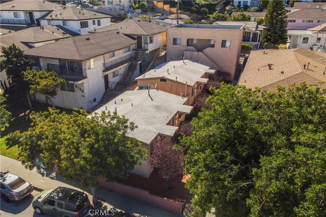birds eye view of property featuring a residential view