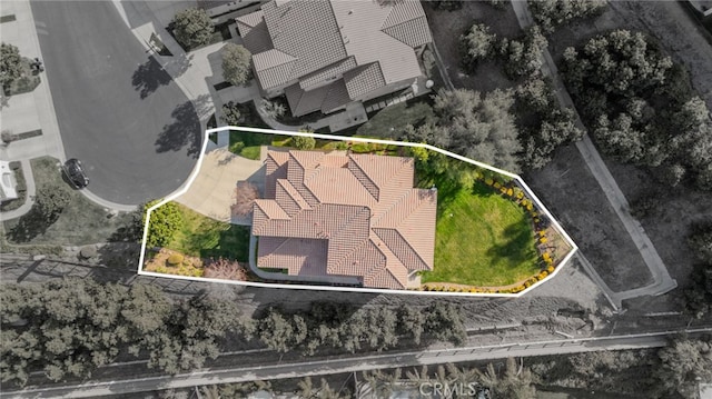 23757 Cahuilla Ct, Corona, CA 92883 - view of property location featuring property boundaries highlighted