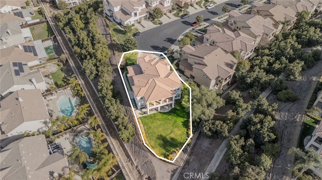 23757 Cahuilla Ct, Corona, CA 92883 - view of property location with nearby suburban area and property boundaries highlighted