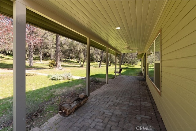 51674 Rd 426, Oakhurst, CA 93644 - view of community with a patio area and a yard