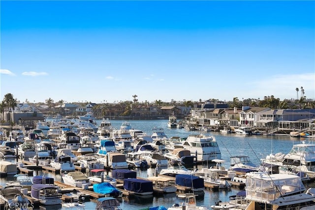 water view featuring a residential view