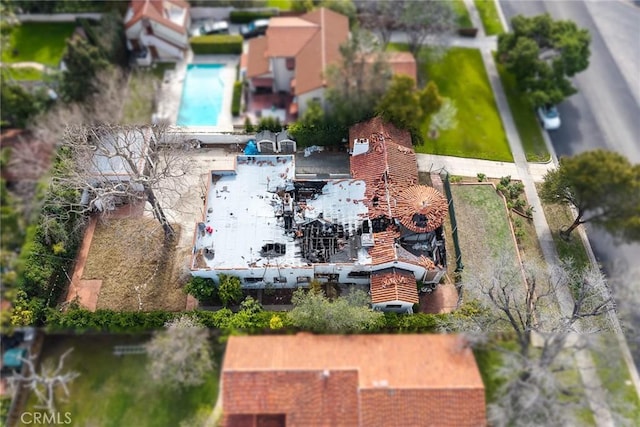aerial view