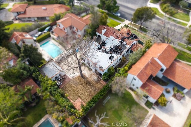 aerial view