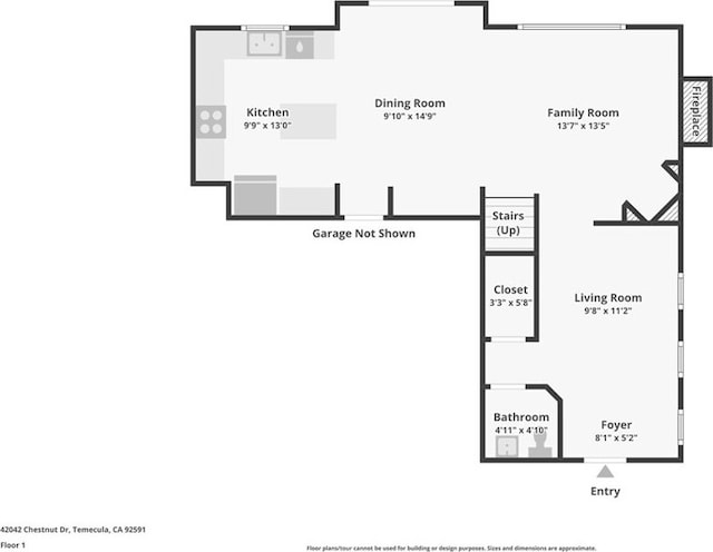 42042 Chestnut Dr, Temecula, CA 92591 - plan