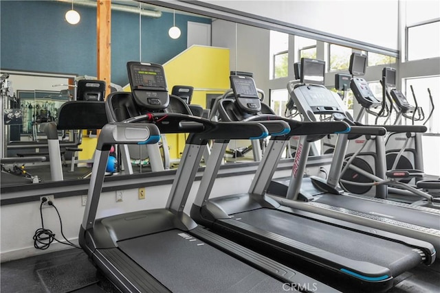 4215 Glencoe Ave Unit 407, Marina Del Rey, CA 90292 - view of workout area