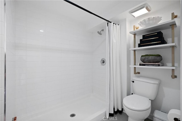 4215 Glencoe Ave Unit 407, Marina Del Rey, CA 90292 - full bath with visible vents, toilet, and a shower stall