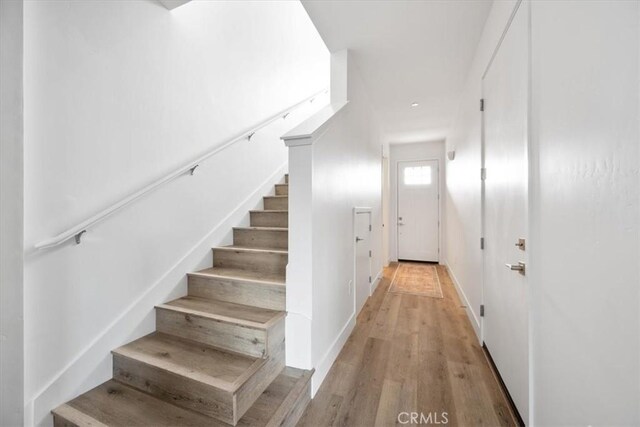 364 S Halcyon Rd, Arroyo Grande, CA 93420 - stairway with wood finished floors