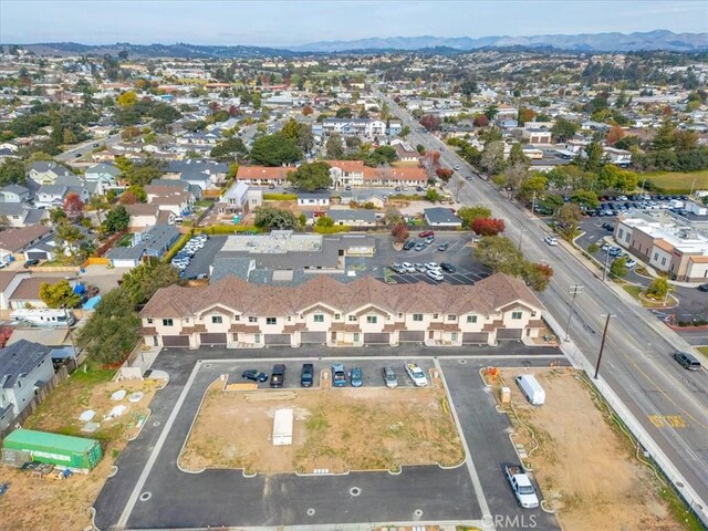 364 S Halcyon Rd, Arroyo Grande, CA 93420 - aerial view of property and surrounding area featuring a mountainous background