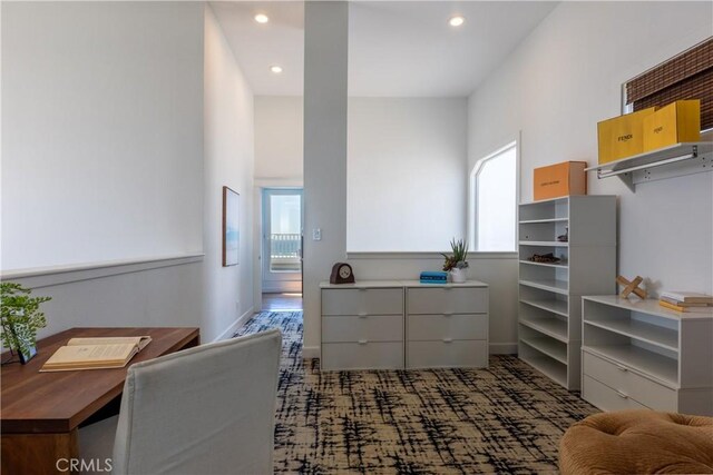 16865 S Pacific Ave, Sunset Beach, CA 90742 - office featuring healthy amount of natural light, recessed lighting, and baseboards