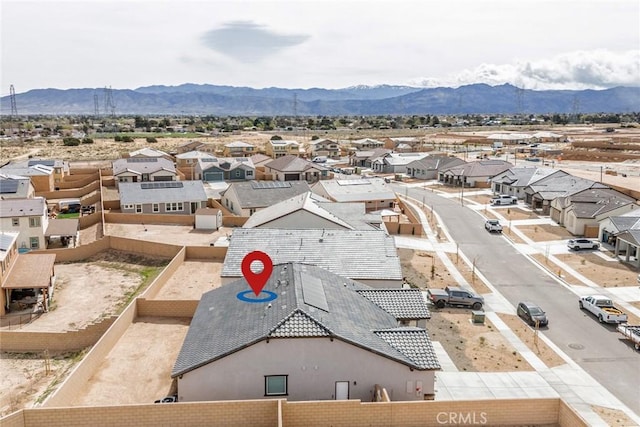 14168 Georgetown St, Hesperia, CA 92344 - aerial view of residential area with a mountainous background
