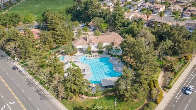 27077 Calendula St, Corona, CA 92883 - aerial view featuring a residential view
