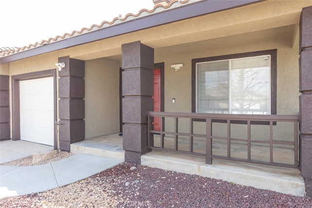 27077 Calendula St, Corona, CA 92883 - property entrance featuring stucco siding and an attached garage