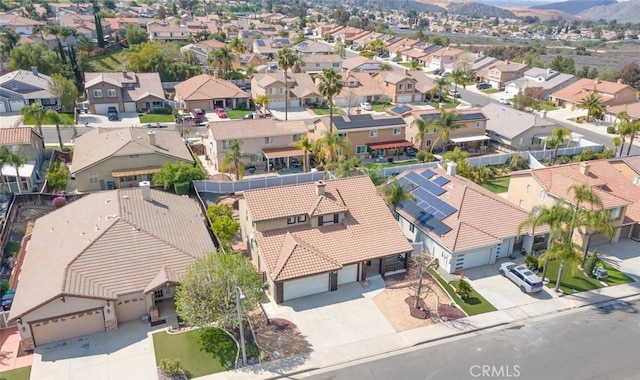 27077 Calendula St, Corona, CA 92883 - aerial view with a mountain view and a residential view