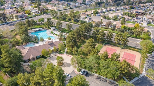 27077 Calendula St, Corona, CA 92883 - birds eye view of property featuring a residential view