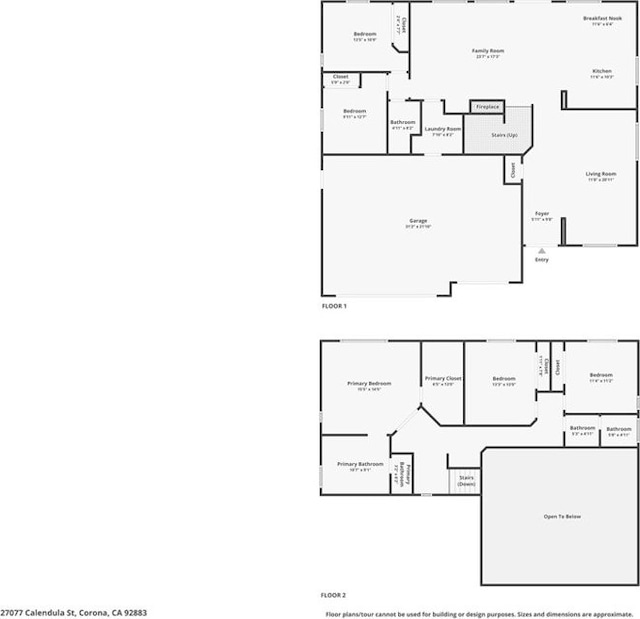27077 Calendula St, Corona, CA 92883 - view of layout