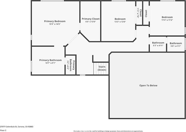27077 Calendula St, Corona, CA 92883 - view of layout