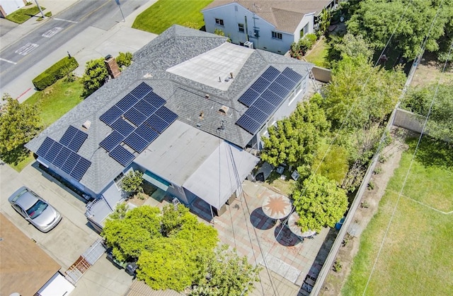 aerial view