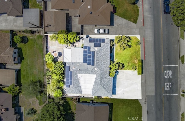 drone / aerial view