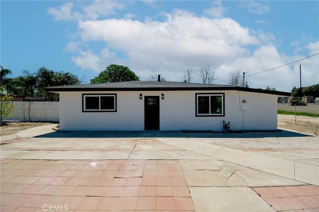 26339 First St, Loma Linda, CA 92318 - view of front facade featuring stucco siding and a patio area