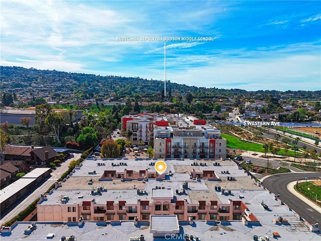 aerial view