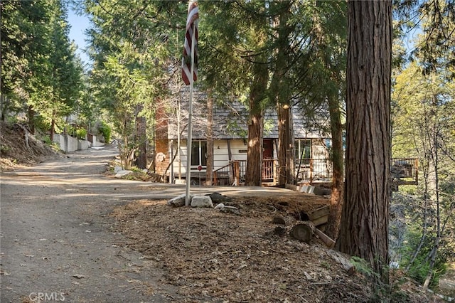 256 B Ln, Lake Arrowhead, CA 92352 - view of front of home