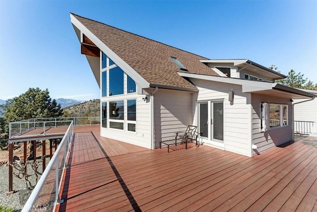 15516 Valley View Dr, Weed, CA 96094 - view of wooden terrace
