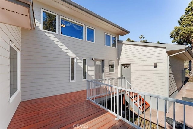 15516 Valley View Dr, Weed, CA 96094 - view of wooden deck